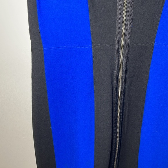 Cache Black & Blue Color Blocking Dress - Women’s Size 10 - Picture 8 of 10